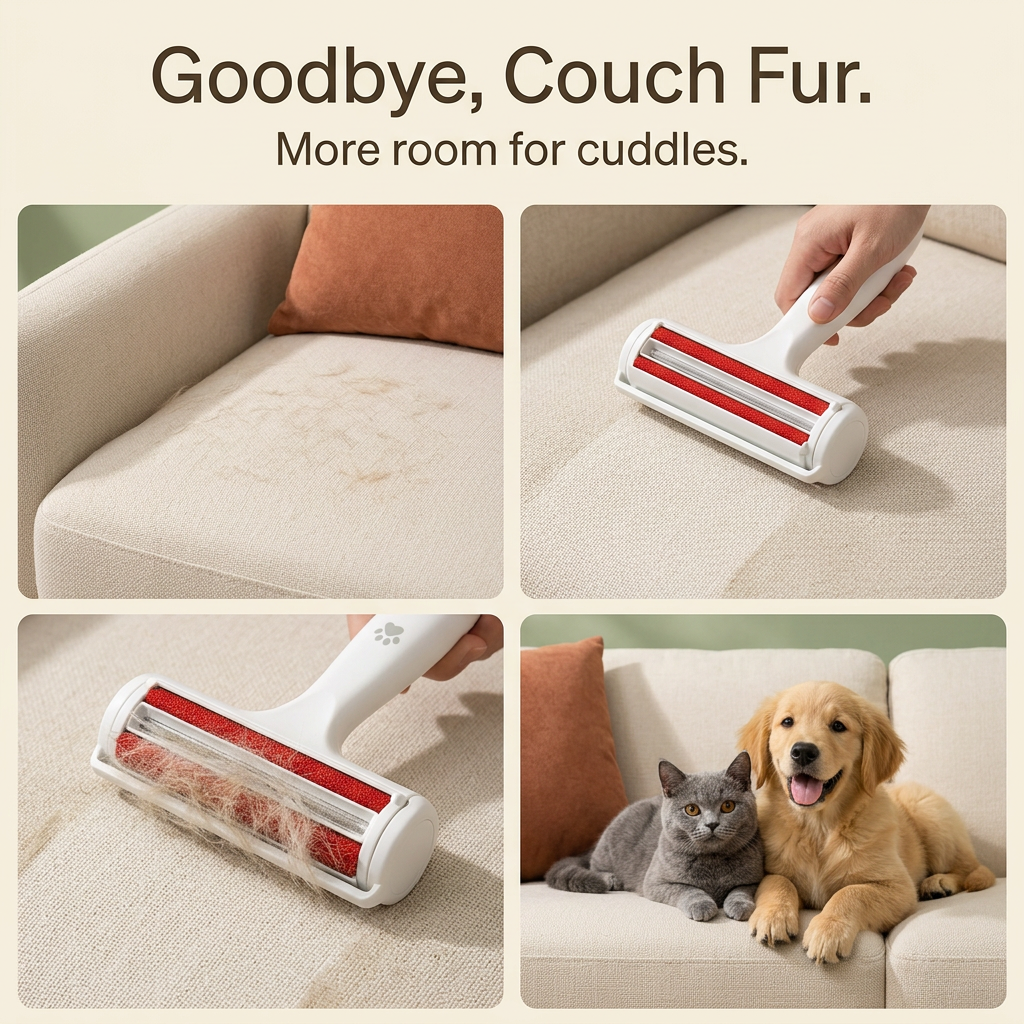 FurFree Home™ Self-Cleaning Pet Brush